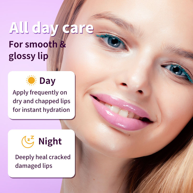 Kundenspezifisches Bio-Arganöl, vegane Peptide, feuchtigkeitsspendendes, aufhellendes, feuchtigkeitsspendendes Private-Label-Reparatur-Lippenpflege-Lippenöl