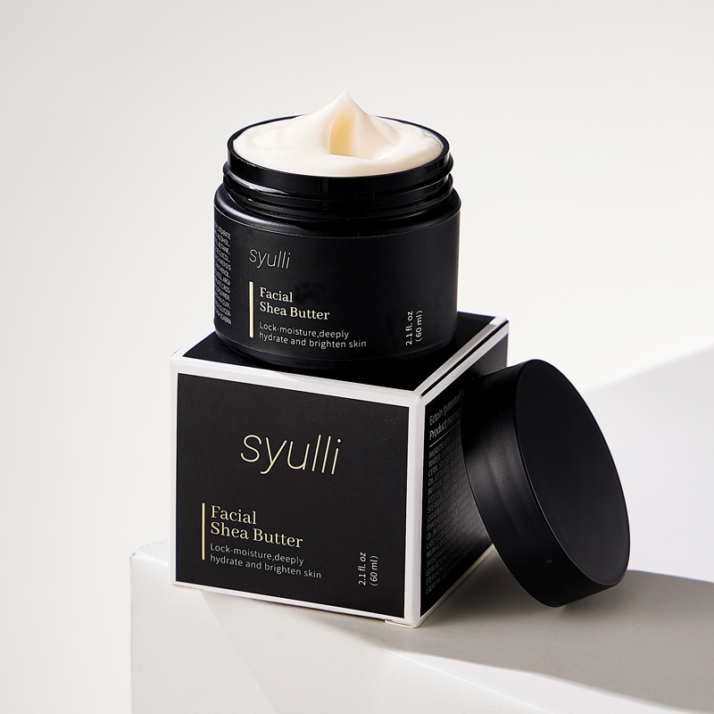Syulli Sheabuttercreme | Feuchtigkeitsspendende Gesichtscreme | Geeignet für trockene Haut