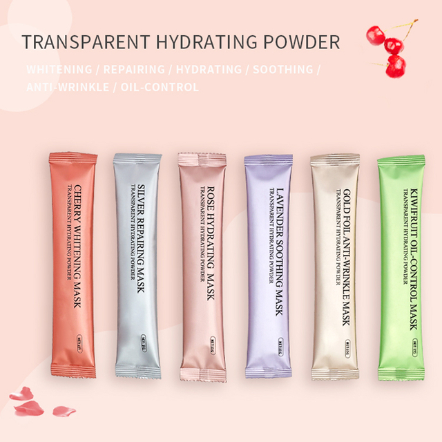 Private Label feuchtigkeitsspendende Puder-Gesichtsmaske