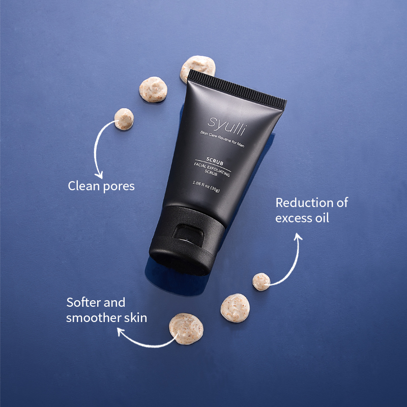 Private Label Akne-Behandlungsset, natürliches Bio-Tagesreinigungs-Feuchtigkeits-Anti-Ance-Hautpflegeset für Männer, Geschenk- und Reiseset