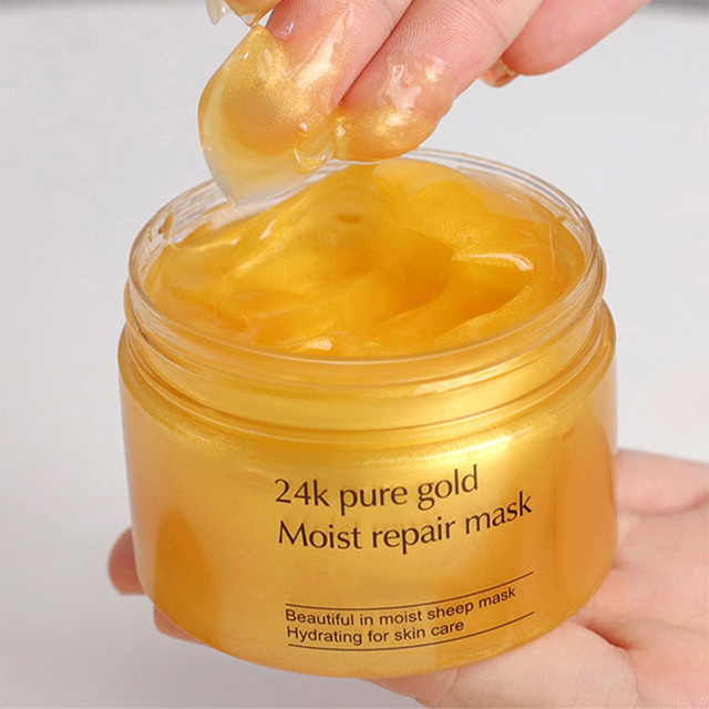 Private Label 24K Gold Schlafmaske