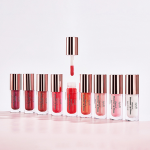OEM 6 FARBEN Private Label Bio-Glanzfarbe Nude Shimmer Mini Lipgloss