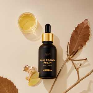 Pflanzliches Haarwachstumsserum mit Biotin und Ingwer