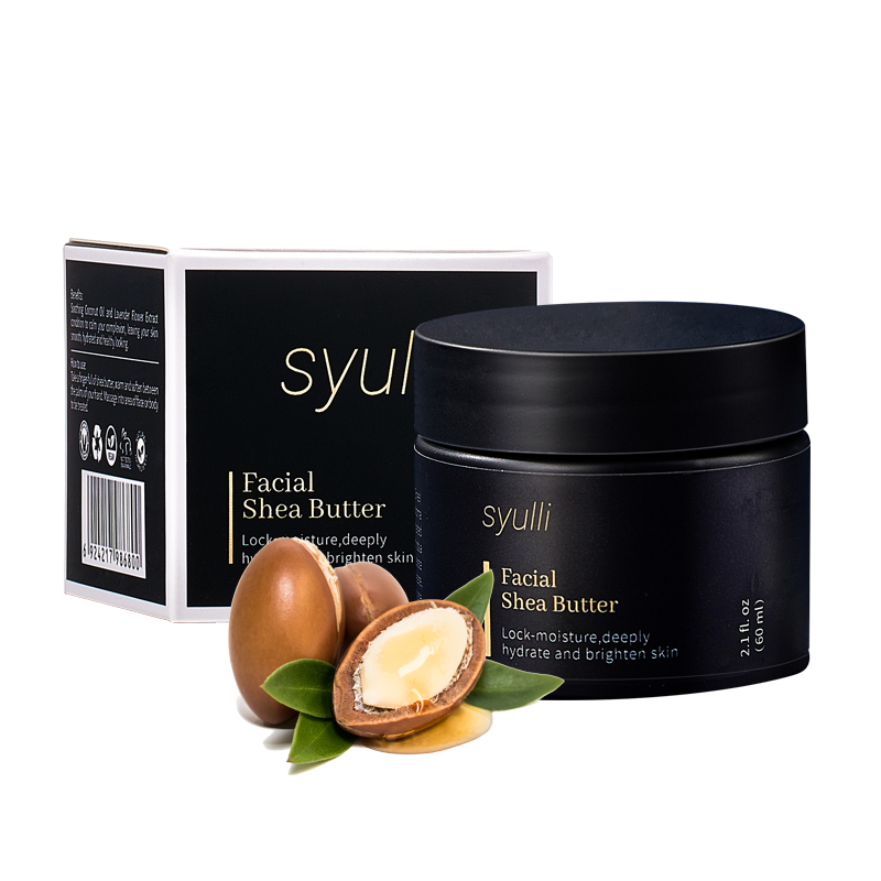 Syulli Sheabuttercreme | Feuchtigkeitsspendende Gesichtscreme | Geeignet für trockene Haut